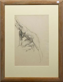 (NUDE STUDY) - George Coates
