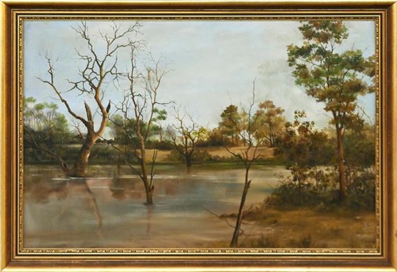 Richard Reed | THE SERPENTINE LAGOON 1976 (1976) | MutualArt