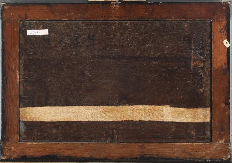 Artwork by Ugo Da Carpi, Jesus at the Home of Simon the Pharisee, Made of oil on wooden panel