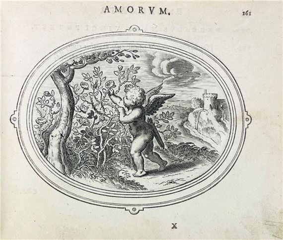 Les emblemes de l'amour humain du Sieur Otho Venius. by Otto van Veen, 1667
