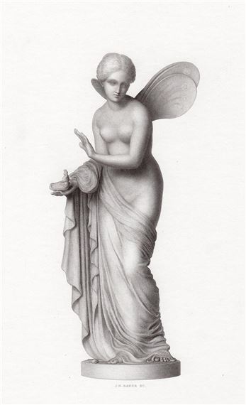 Psyche by Wolf Von Hoyer, John H. Baker, 1857