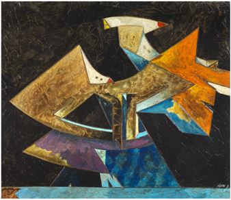 Gianni Dova: Real life and magical colors - Tornabuoni Art, Milan