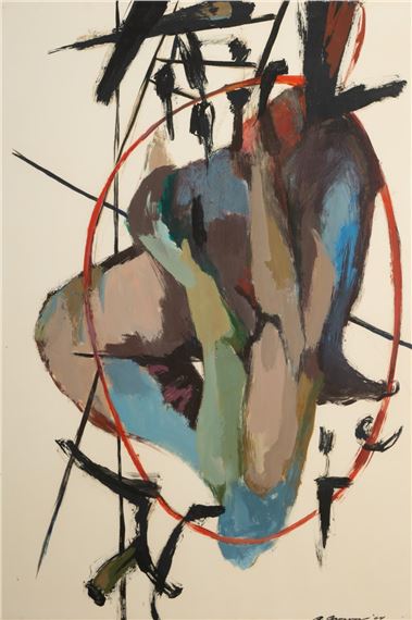 Abstract by Betty Brown, 1964