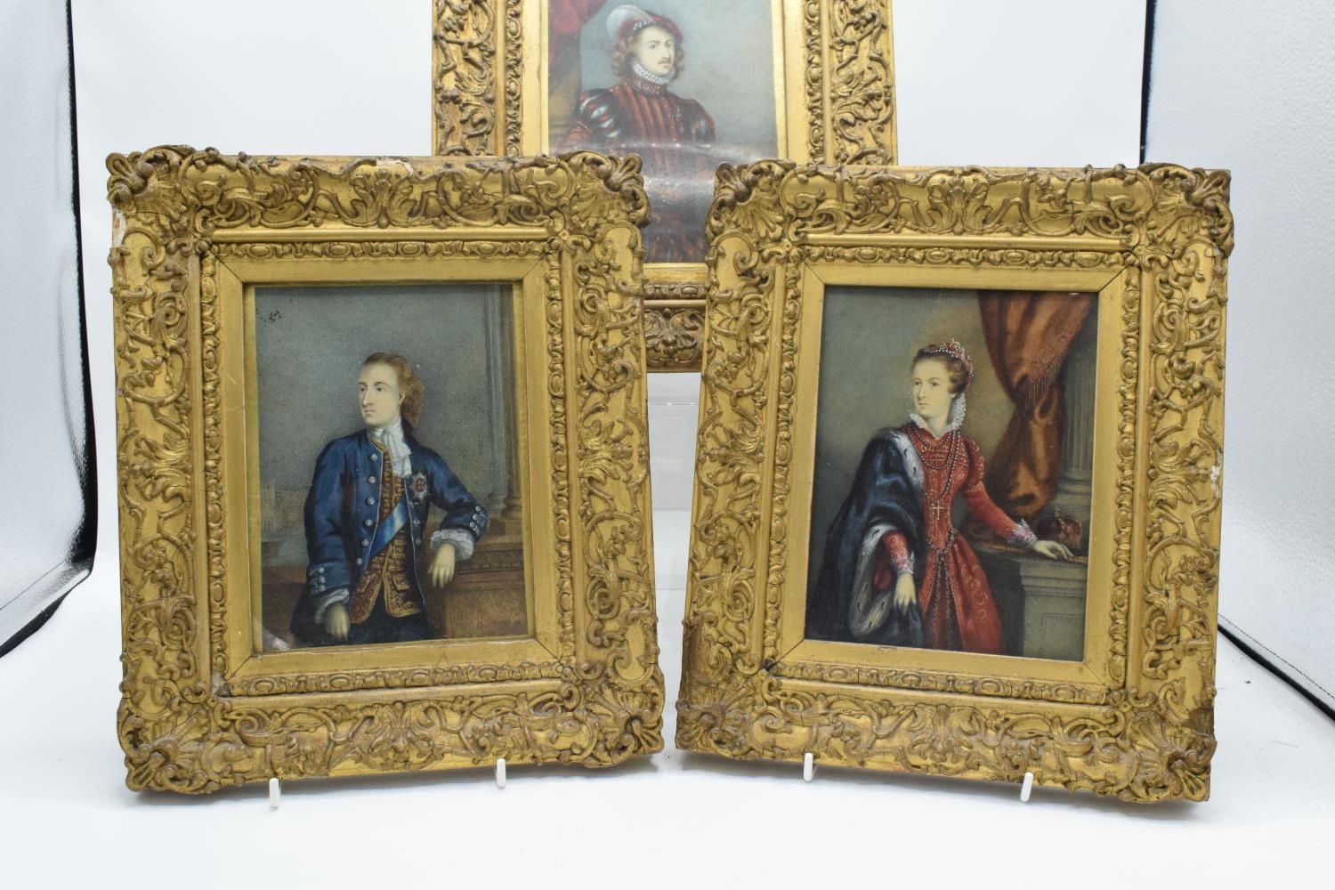 Charles Stuart | A collection of 19th century prints in ornate frames ...