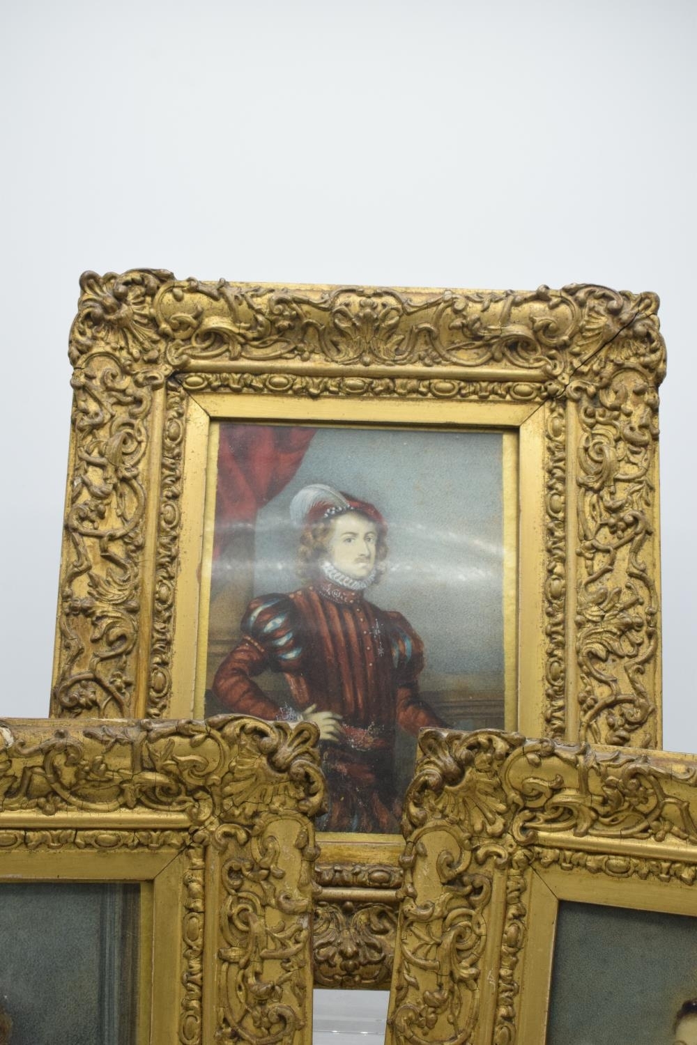 Charles Stuart | A collection of 19th century prints in ornate frames ...