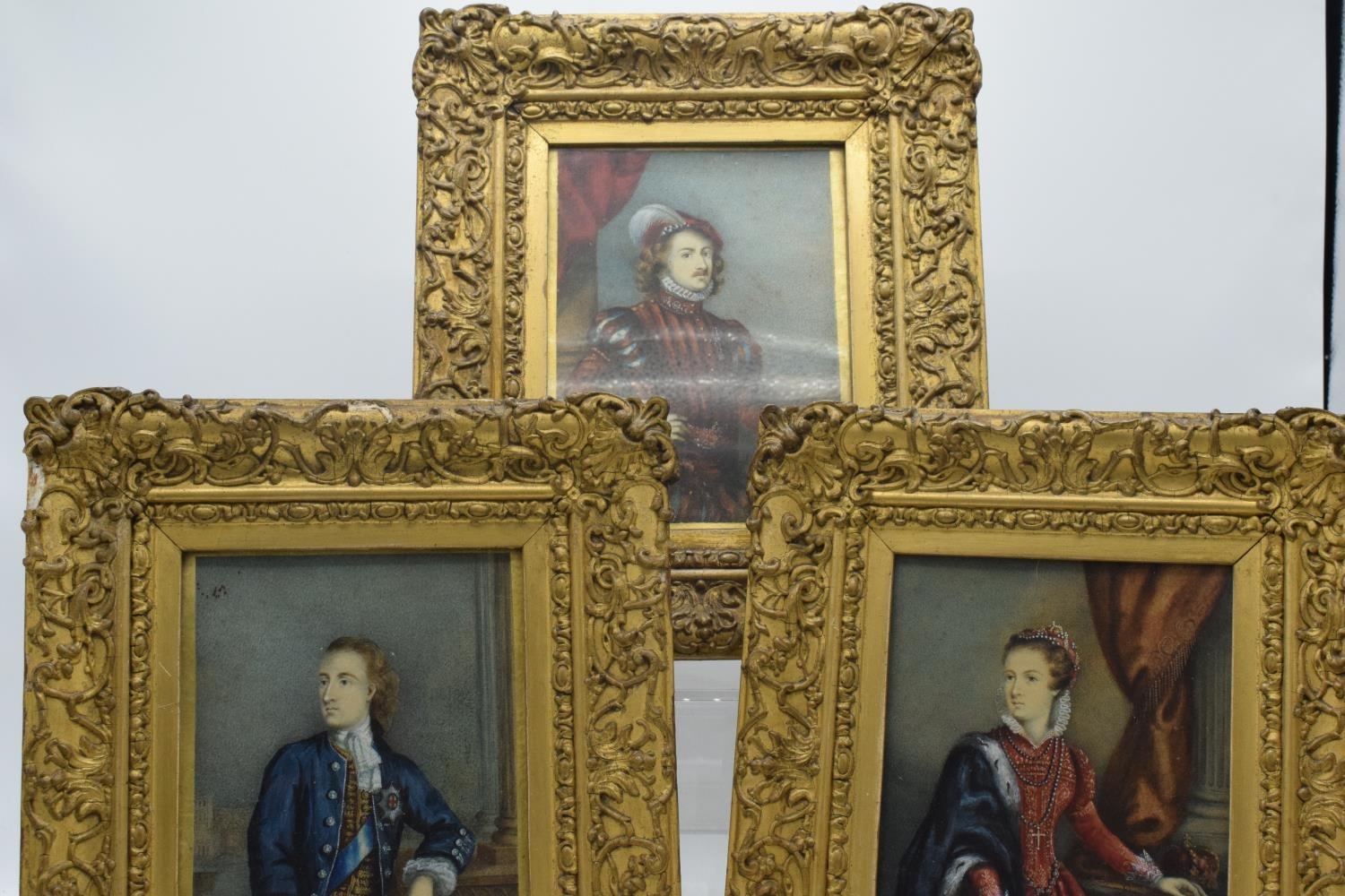 Charles Stuart | A collection of 19th century prints in ornate frames ...