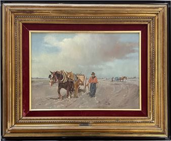 IL TRASPORTO DELLA SABBIA LUNGO IL PO - Alfredo Soressi