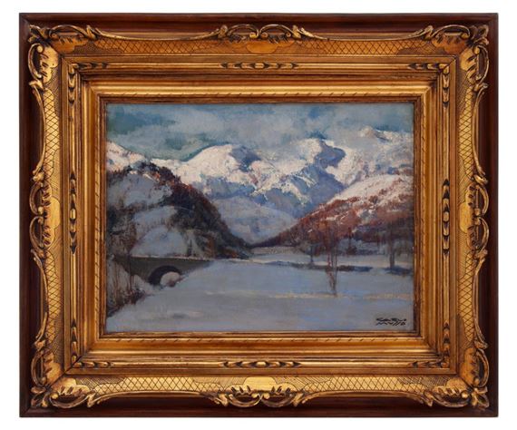 PAESAGGIO INNEVATO by Carlo Musso