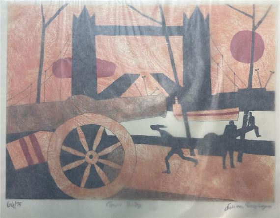 Julian Trevelyan | Aigues Mortes | MutualArt
