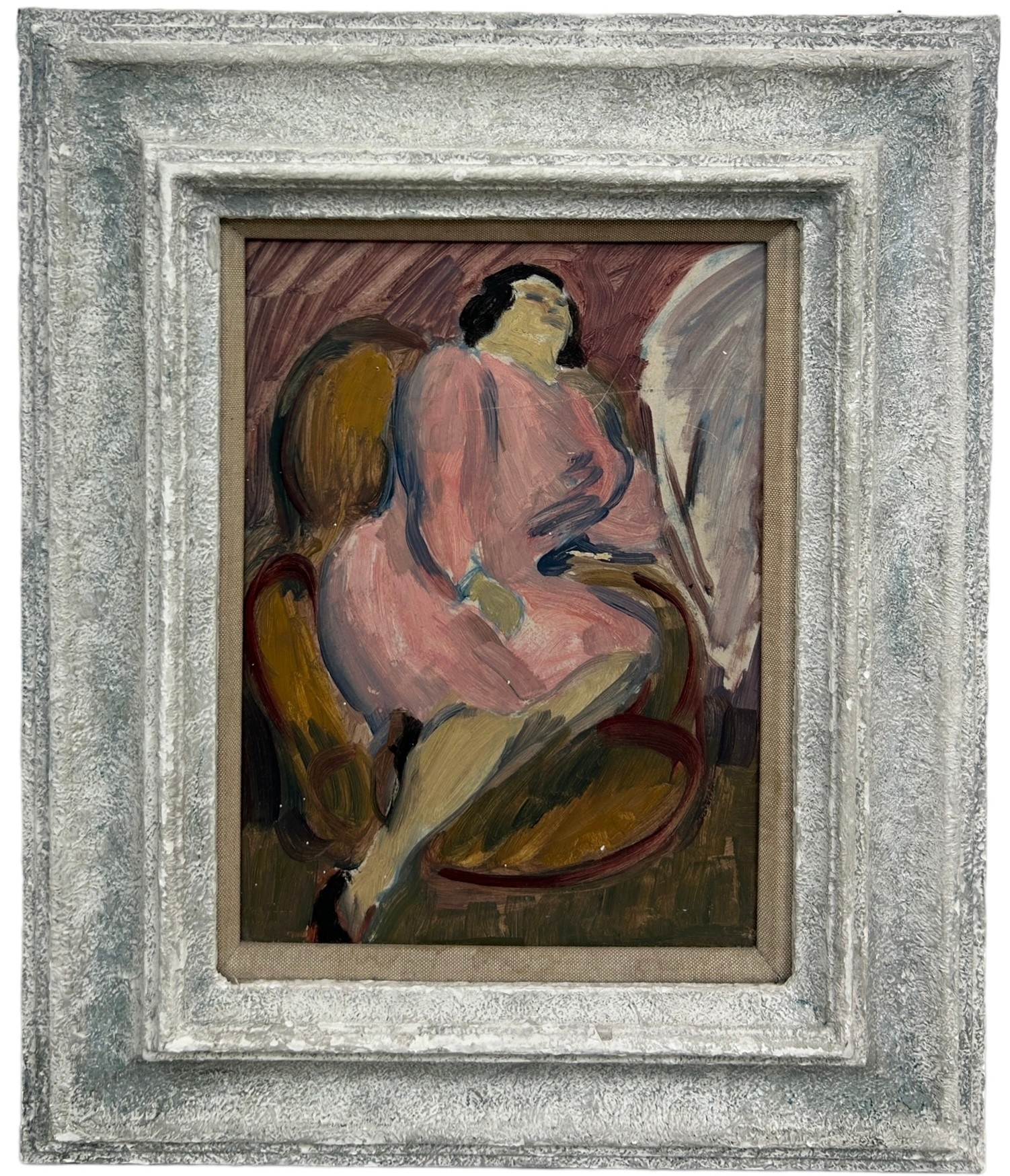 Frith Frank Milward | AN OIL PAINTING ON BOARD DEPICTING A VOLUPTUOUS ...