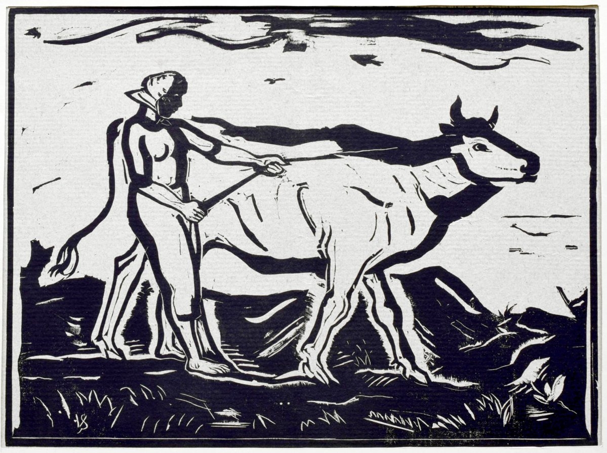 Artwork by Vojtěch Sedláček, Na pastvu