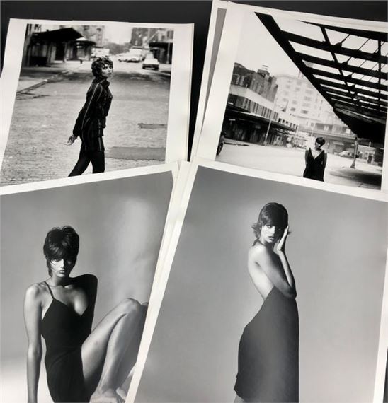 Untitled, fashion, female models and miscellaneous by Marc Hispard, circa 1990-2000