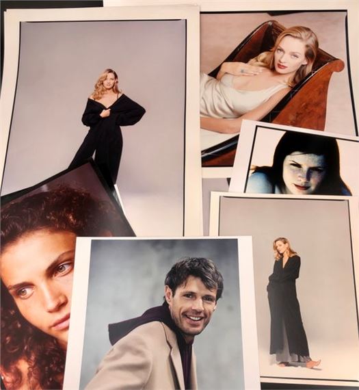 Untitled, fashion, actresses and female models (including Uma Thurman)