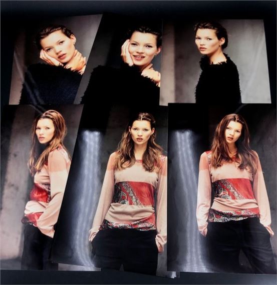 Portraits of Kate Moss by Marc Hispard, circa 1995