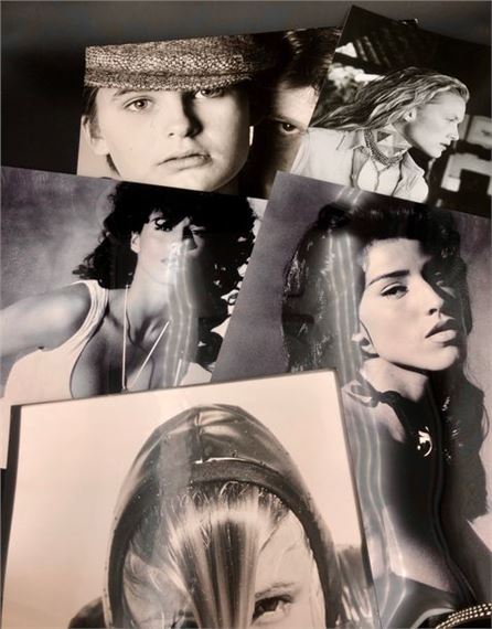 Untitled, fashion, female and male models by Marc Hispard, circa 1990-2000