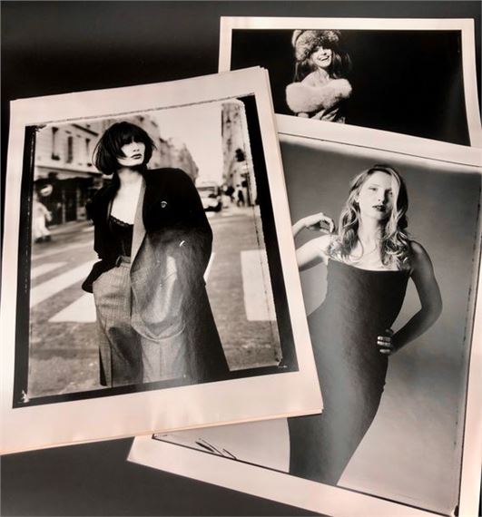 Untitled, fashion, actresses and models by Marc Hispard, circa 1990