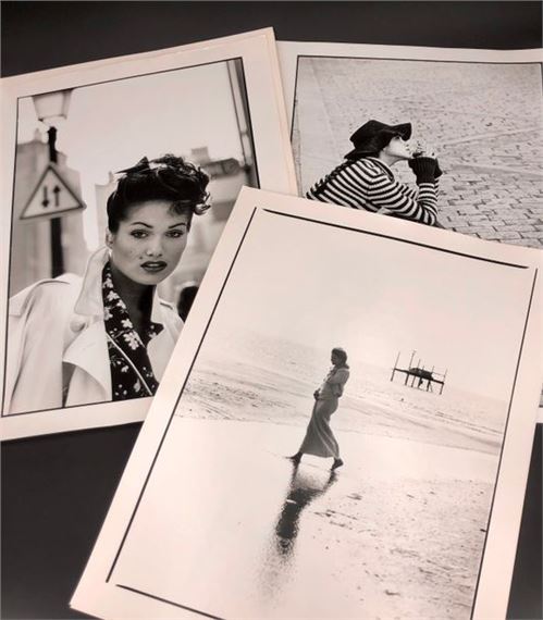 Untitled, fashion and mannequins (nudes and portraits) by Marc Hispard, circa 1990