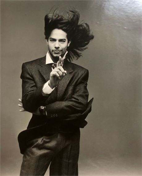 Portraits of a male model, Joachim Cortes by Marc Hispard, circa 1990