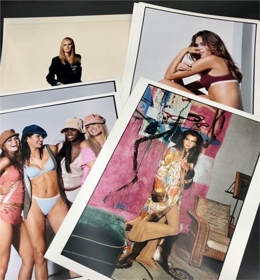 Untitled, fashion, female models and miscellaneous by Marc Hispard, circa 1990-2000