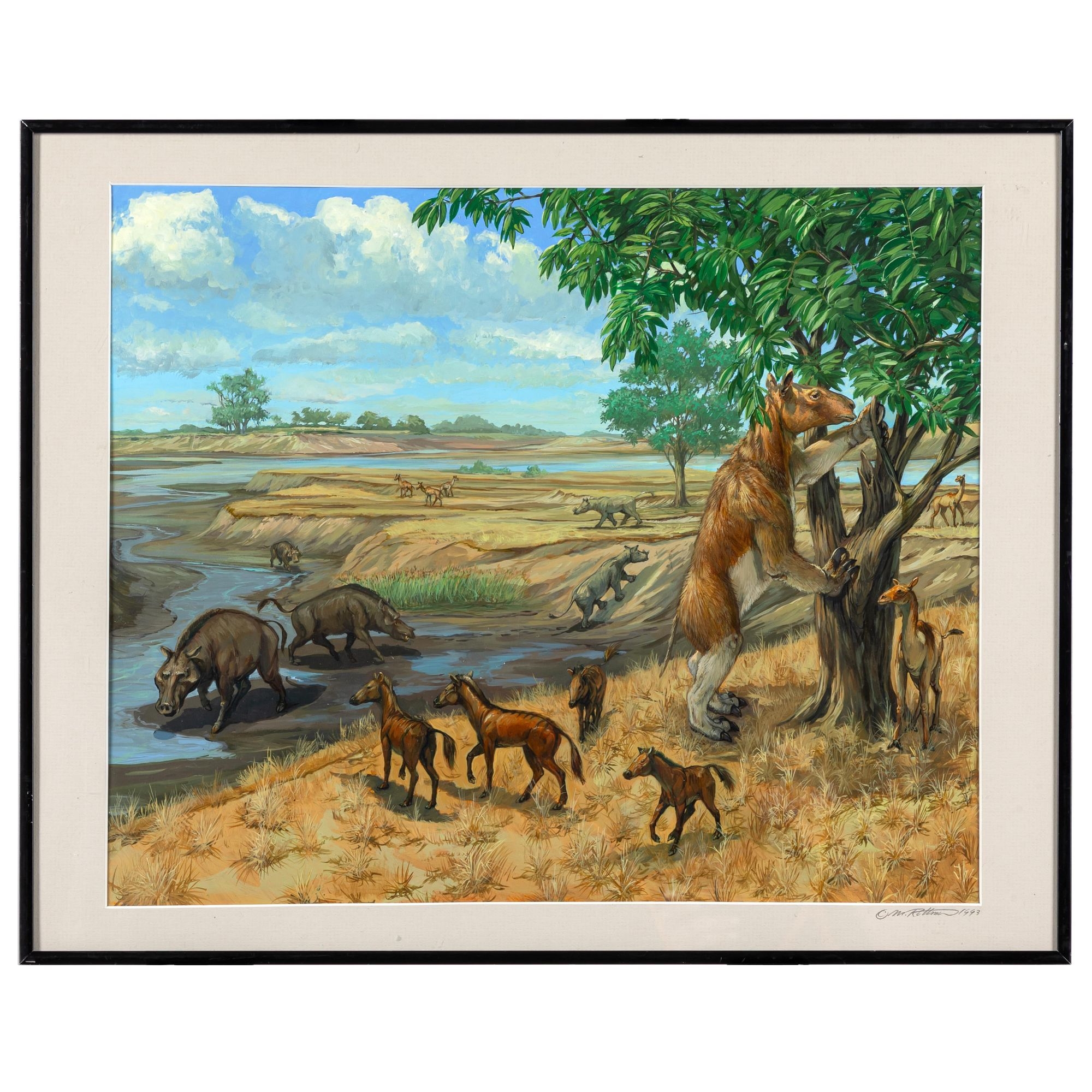 Michael Rothman | Miocene Era Habitat Group, North America | MutualArt