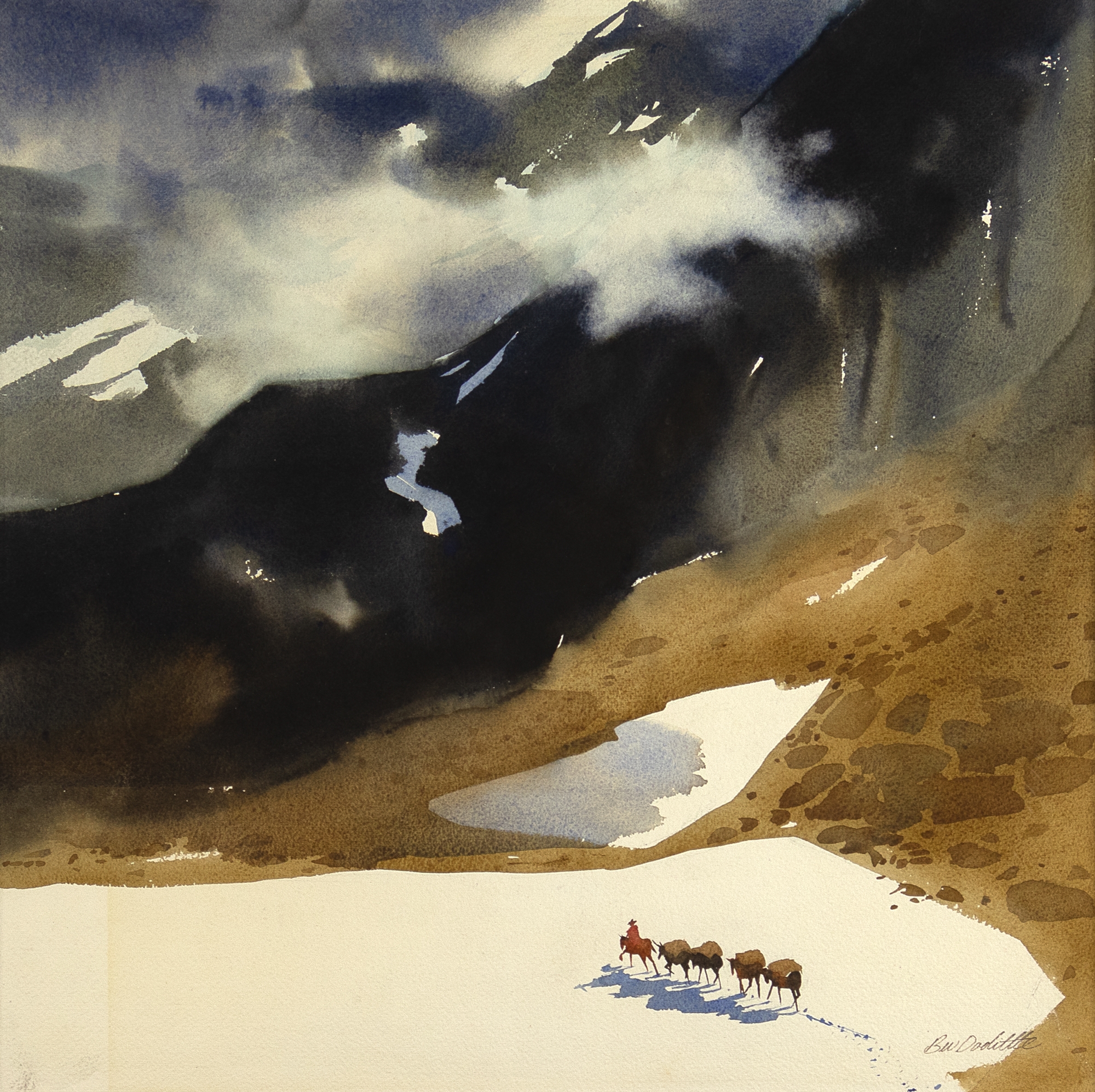 Bev Doolittle | Bev Doolittle (1947- ), Pack on the Move | MutualArt