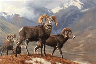 Tom Beecham (1926-2000), High Country Stones (Bighorns), 1986 - Tom Beecham