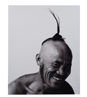 Three Portraits of Ethnic Miao, 1998 - LU Xianyi