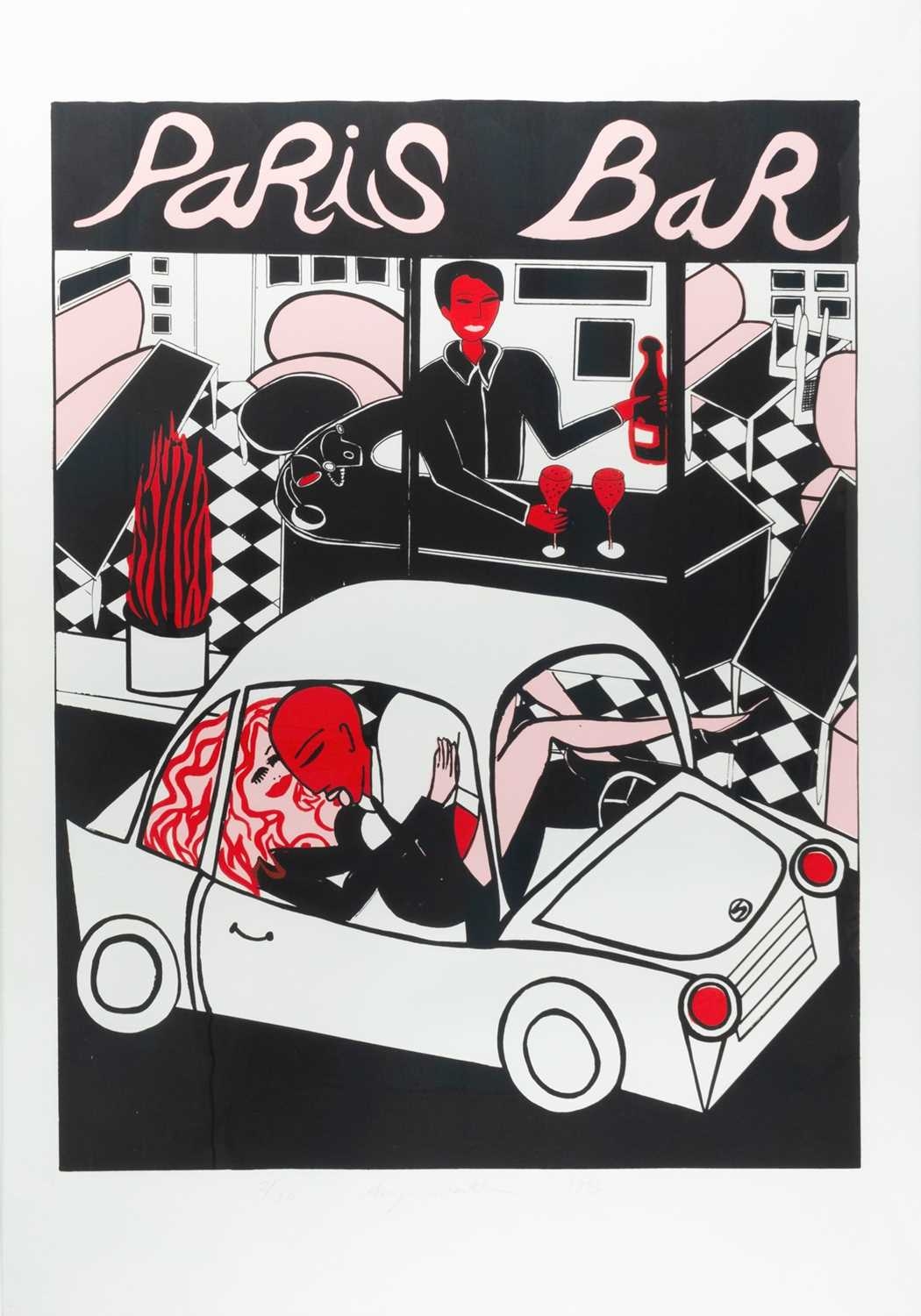 Artwork by Amy Chaiklin, Amy Chaiklin (1955 Newark – lebt in New York, Made of Farbserigrafie auf Velin