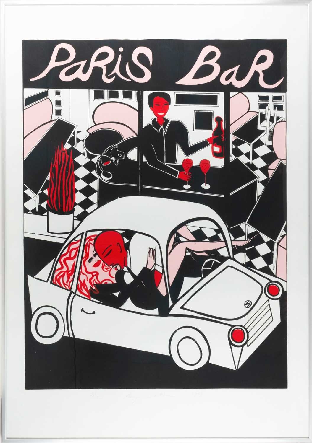 Artwork by Amy Chaiklin, Amy Chaiklin (1955 Newark – lebt in New York, Made of Farbserigrafie auf Velin