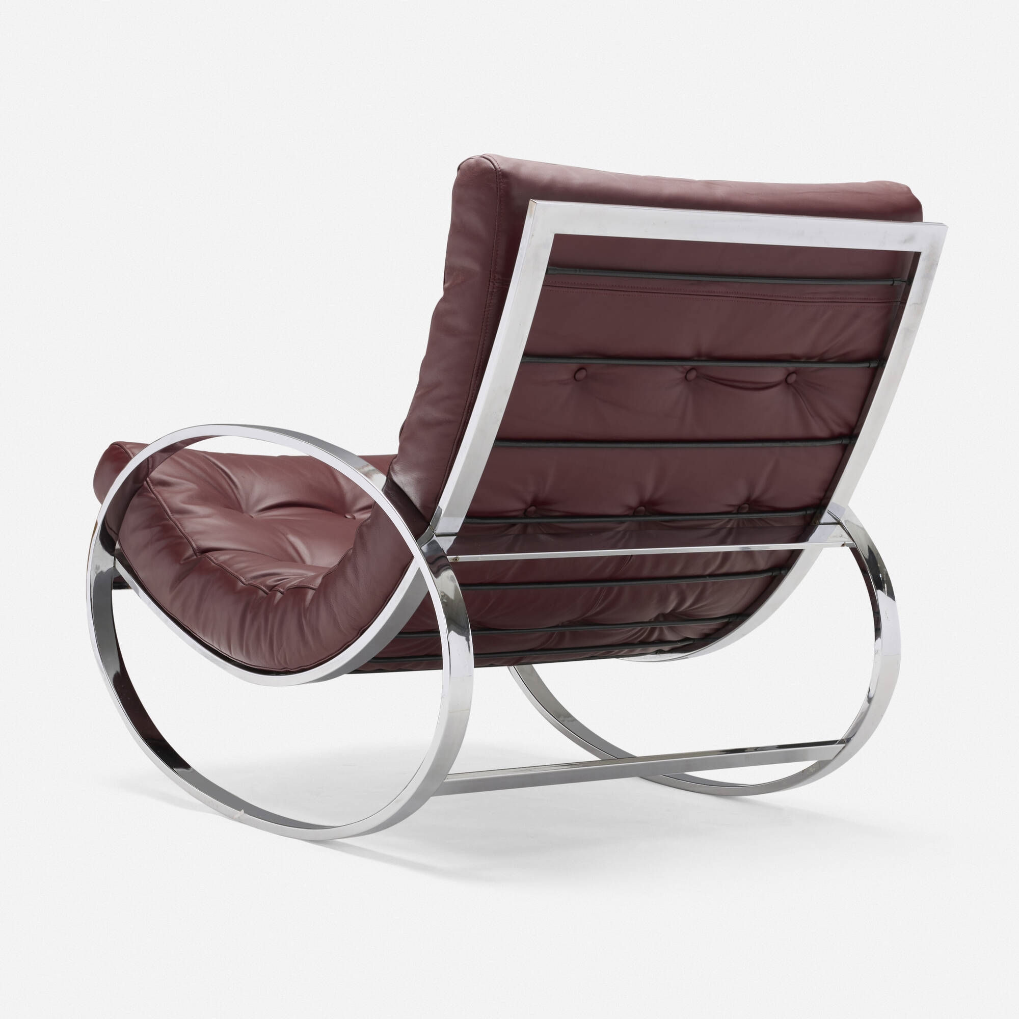 Milo Baughman | Rocking chair (Circa 1975) | MutualArt