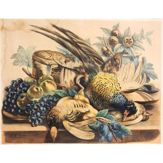 . Still lifes by François - Frédéric Grobon