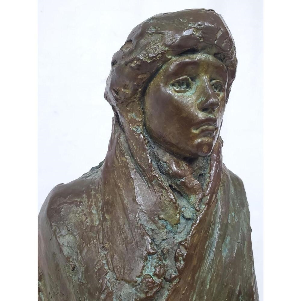 Artwork by Roberta Baskin Shefrin, Roberta Baskin Shefrin, Made of Bronze