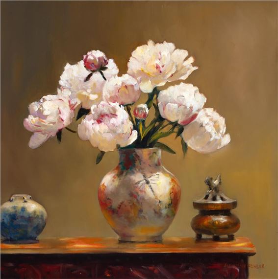 Peonies by Jacqueline Fowler