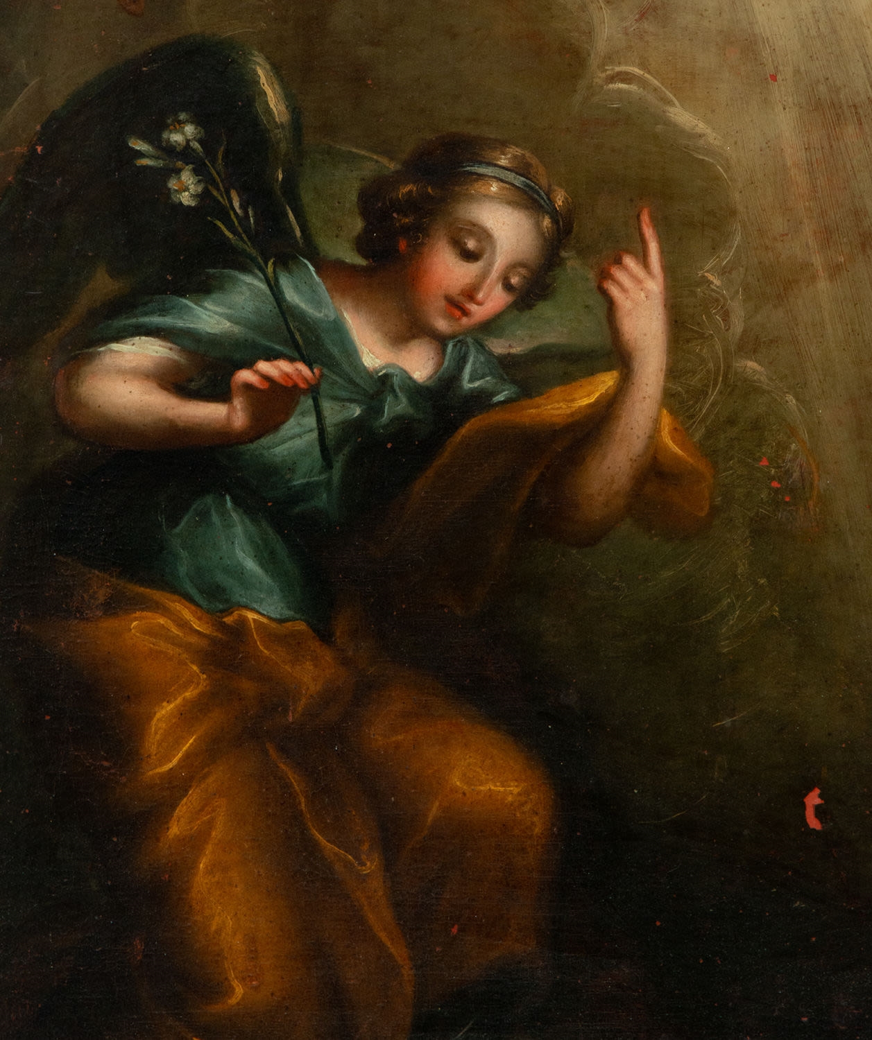 Anton Raphael Mengs | Important Annunciation of Mary (18th Century ...