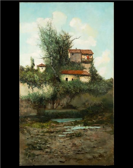 paisaje by Jose Ramos Artal, 1983