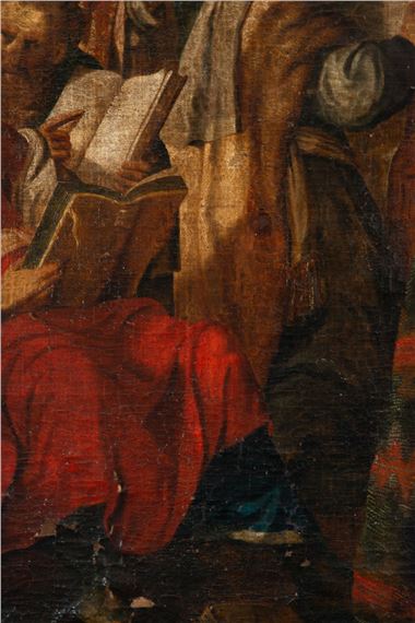 Flemish School, 18th Century | Jesus preaching to the Rabbis in the ...