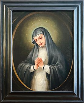 Nuestra Señora de la Victoria - ALONSO CANO (Granada, 1601 - 1667) , escuela Barroca Granadina del siglo XVII - LOTE ESTRELLA - Alonso Cano