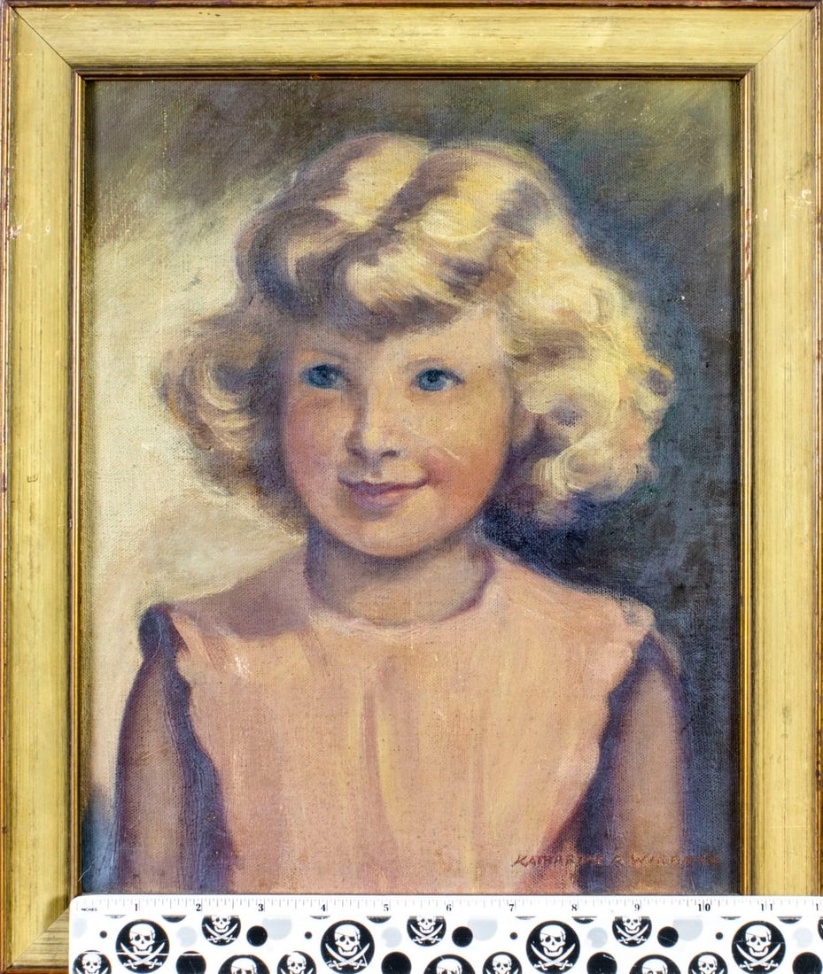 Katherine Richardson Wireman | Katharine Wireman (PA,1878-1966) oil ...