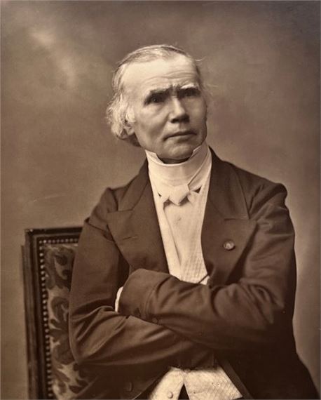 Portrait of Alfred Velpeau by Pierre Petit, circa 1860