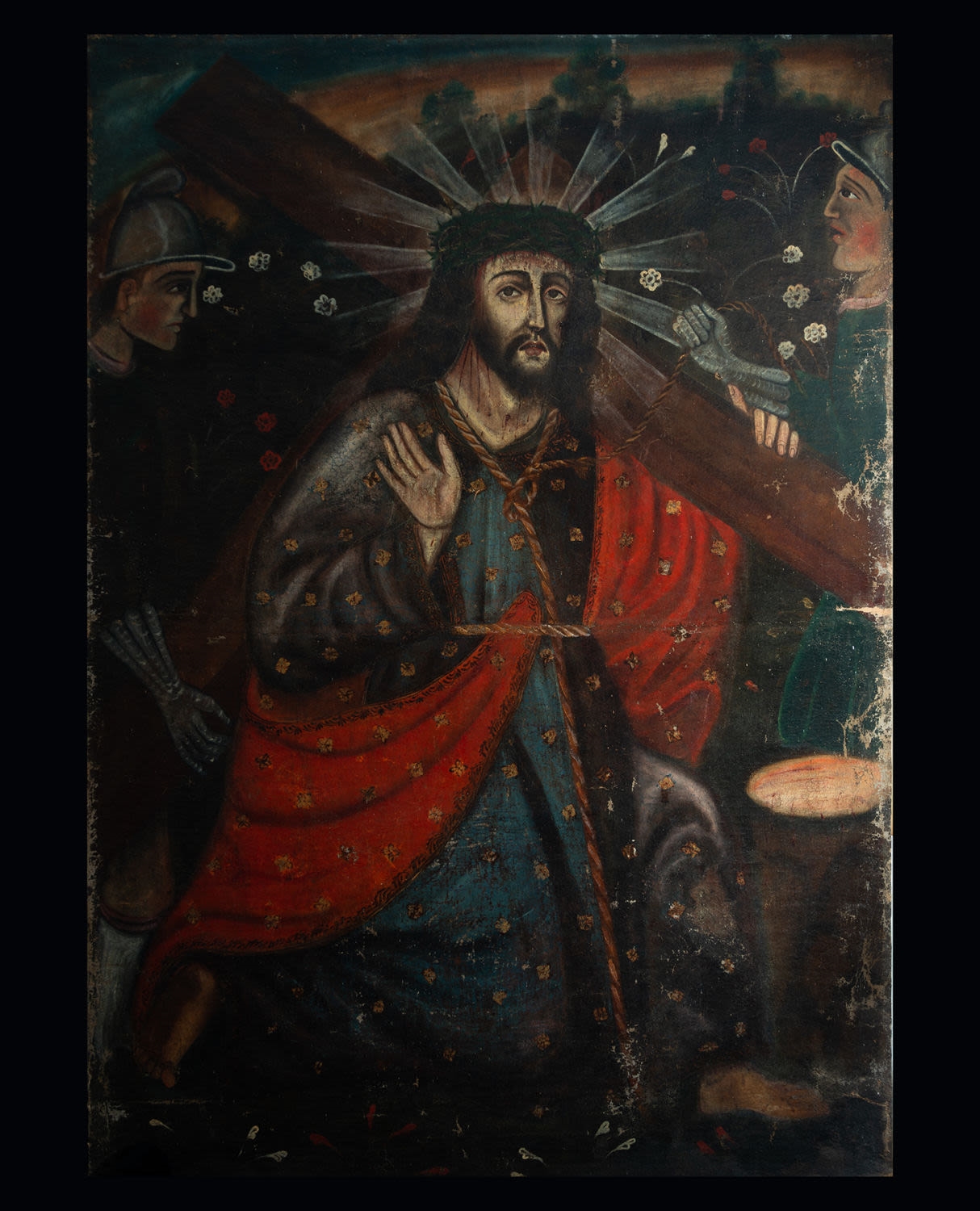 Colonial School, 17th century | Christ on the way to Calvary (17th ...