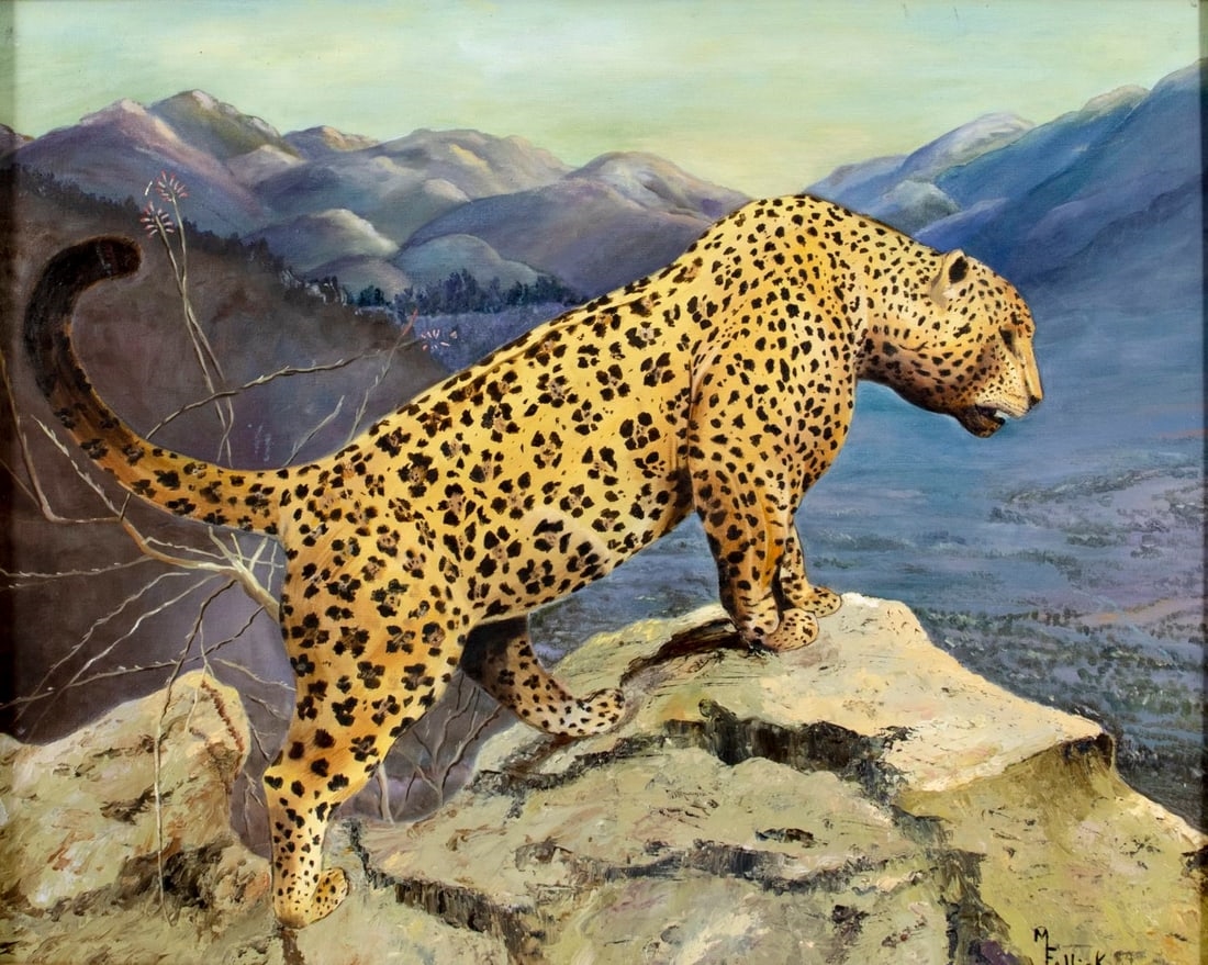 Muriel Fallick | Leopard | MutualArt