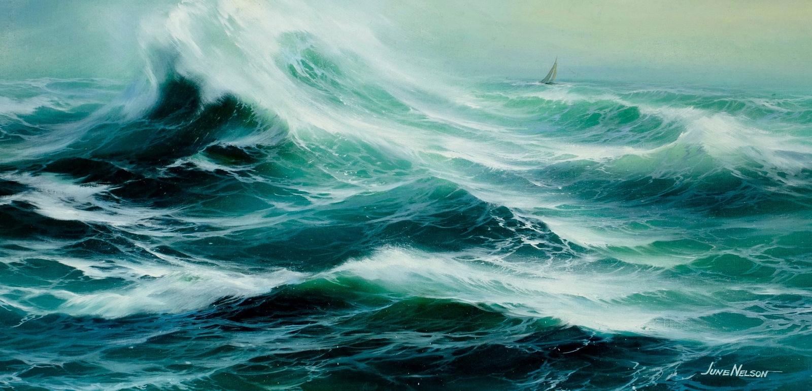 June Nelson | June Nelson (CA,20C) oil painting | MutualArt