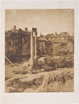 Eugène PIOT (attr.)
Roman Theater, Arles, circa 1852
Small salted paper print, dated.
18.5 x 15 cm - Eugène Piot