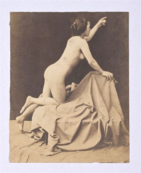 Félix-Jacqus MOULIN Three nude studies by Felix-Jacques Moulin, 1850s