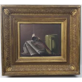 Painting Oil on Canvas Board - Gerald Gatski