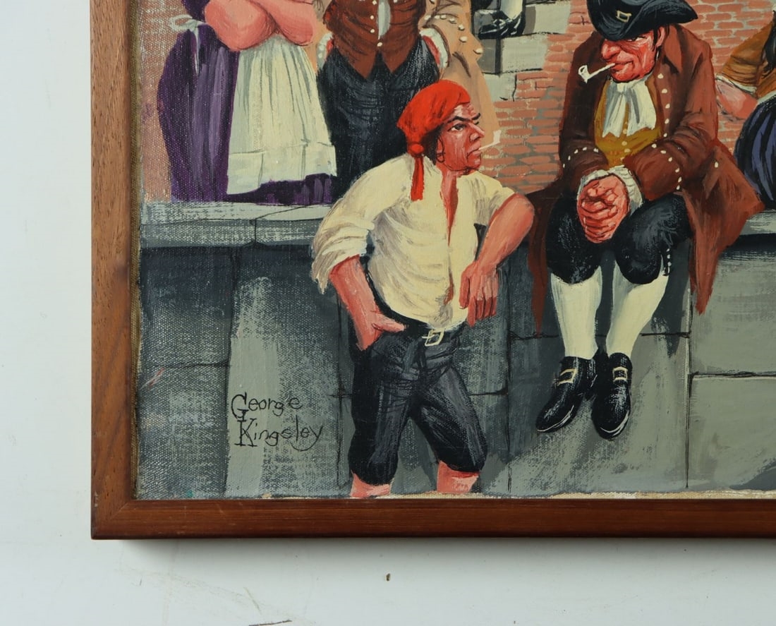George Kingsley | George Kingsley (US,20C) oil painting | MutualArt