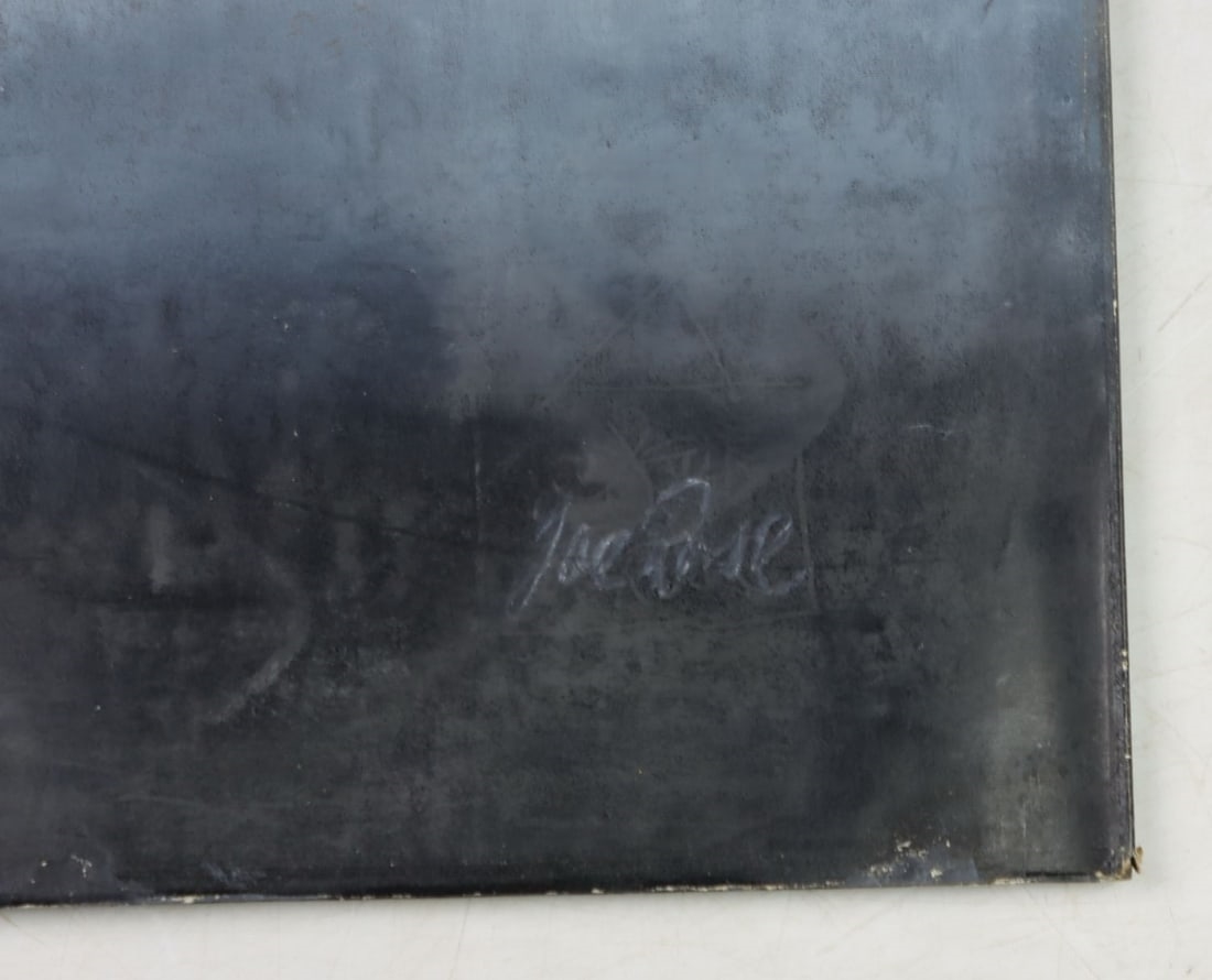 Artwork by Joe Rose, Daughters of Isis (titled on verso), Made of oil on board