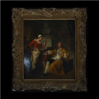 Portrait of Moliere - Henri-Jean Baptiste Victoire Fradelle