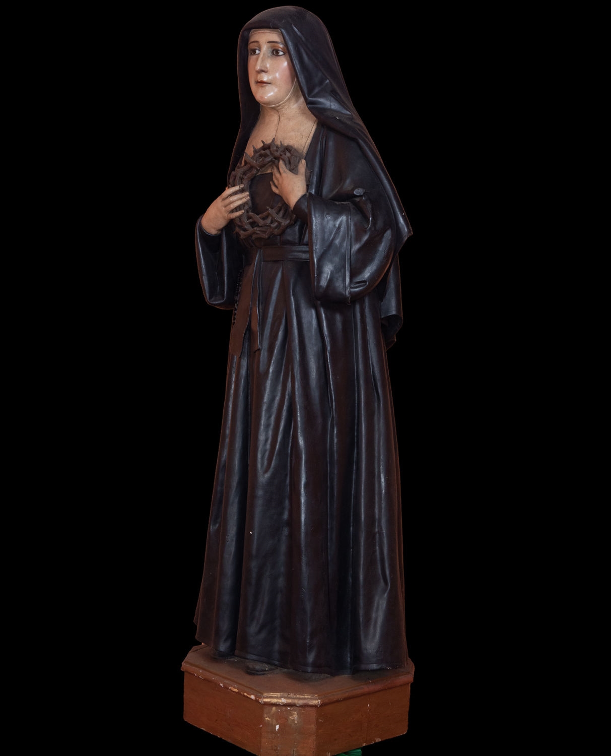 Santa Rosa | Santa Rosa de Lima a tamaño real | MutualArt
