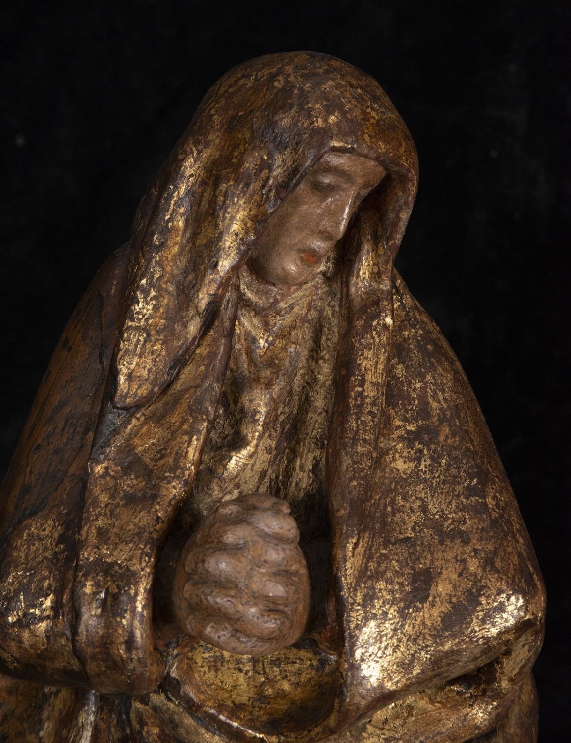Juan de Juni | Virgin Sorrows in Oracón (16th Century) | MutualArt